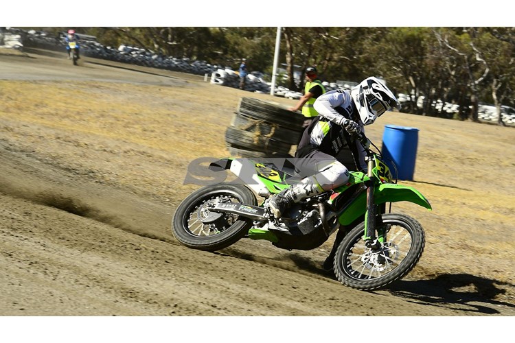 Daniel Fraser on Kawasaki KX450